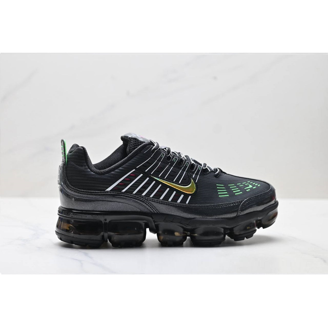 Обувки Air VaporMax 360 Black Green Strike Pink Blast