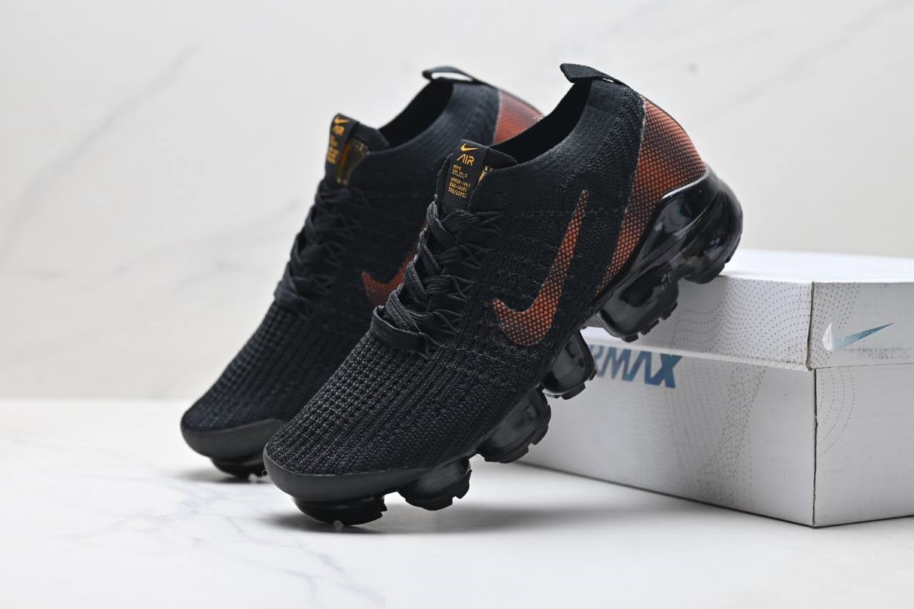 Обувки Air VaporMax Flyknit 3 Black Total Orange