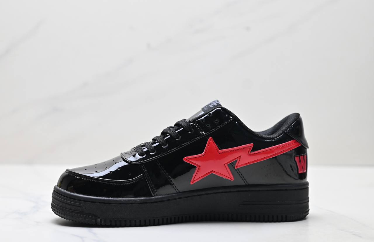 Обувки BAPE Sta Low "Shark Black"
