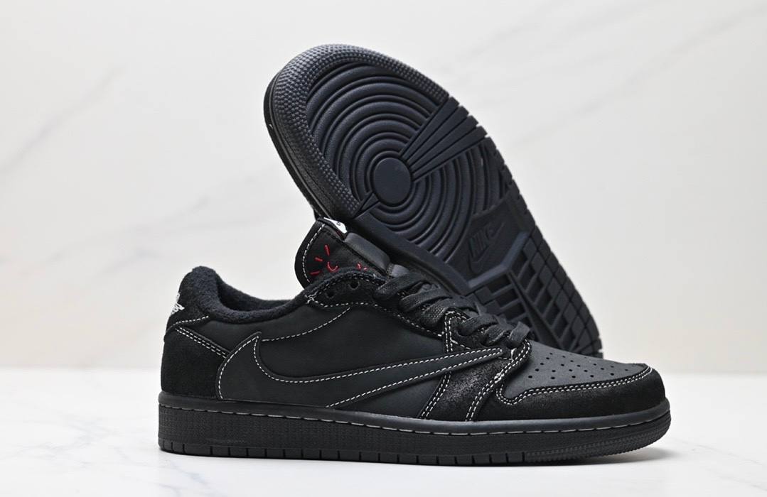 Обувки AJ1 Retro Travis Scott Black Phantom