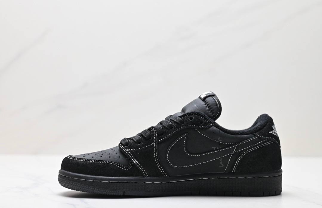 Обувки AJ1 Retro Travis Scott Black Phantom