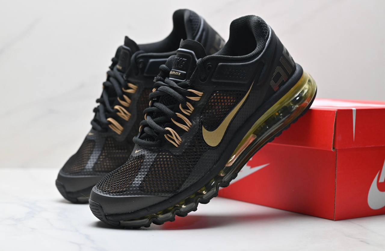 Обувки Air Max 2013 Black/ Metallic Gold-Flt Gold